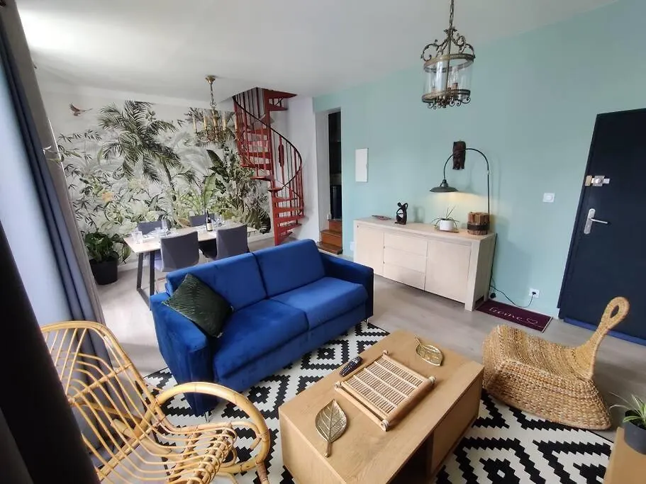 Apartment Le Tropica Appartement 2 Chambres, Plein Sud Centre Ville De Vitre